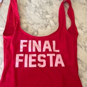 Final Fiesta One Piece Swimsuit